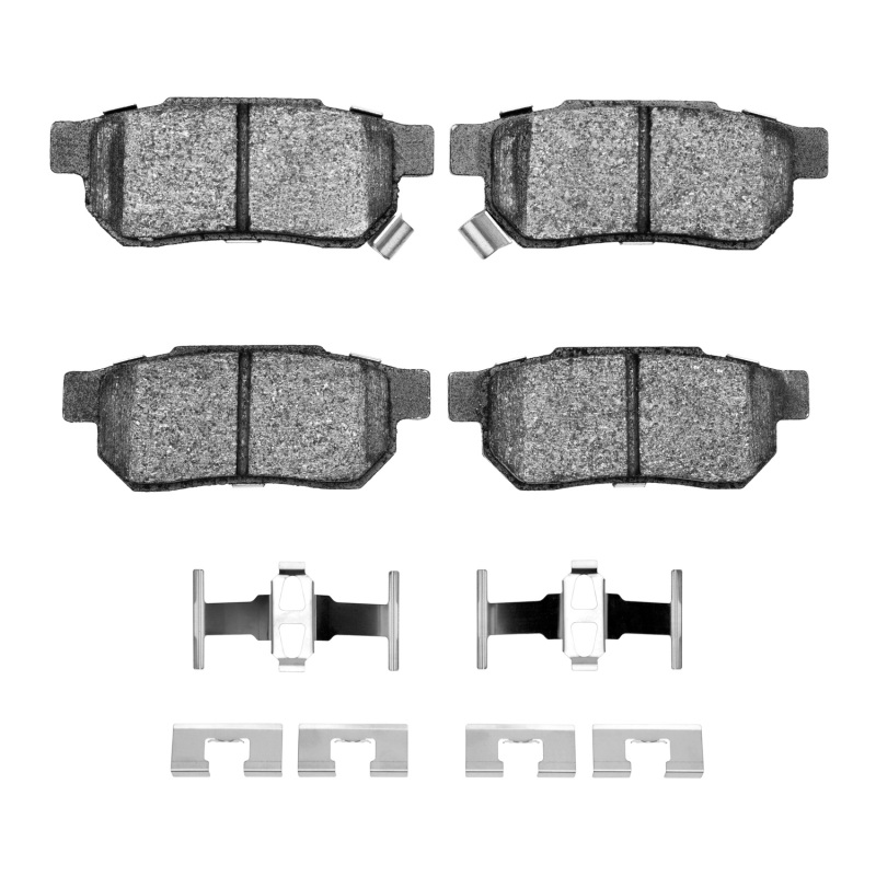 Acura Integra Brake Pads - Rear - R1 Concepts - Semi Met - `88-`01